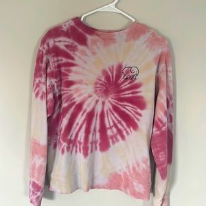 Tie-dye Ivory Ella Crewneck